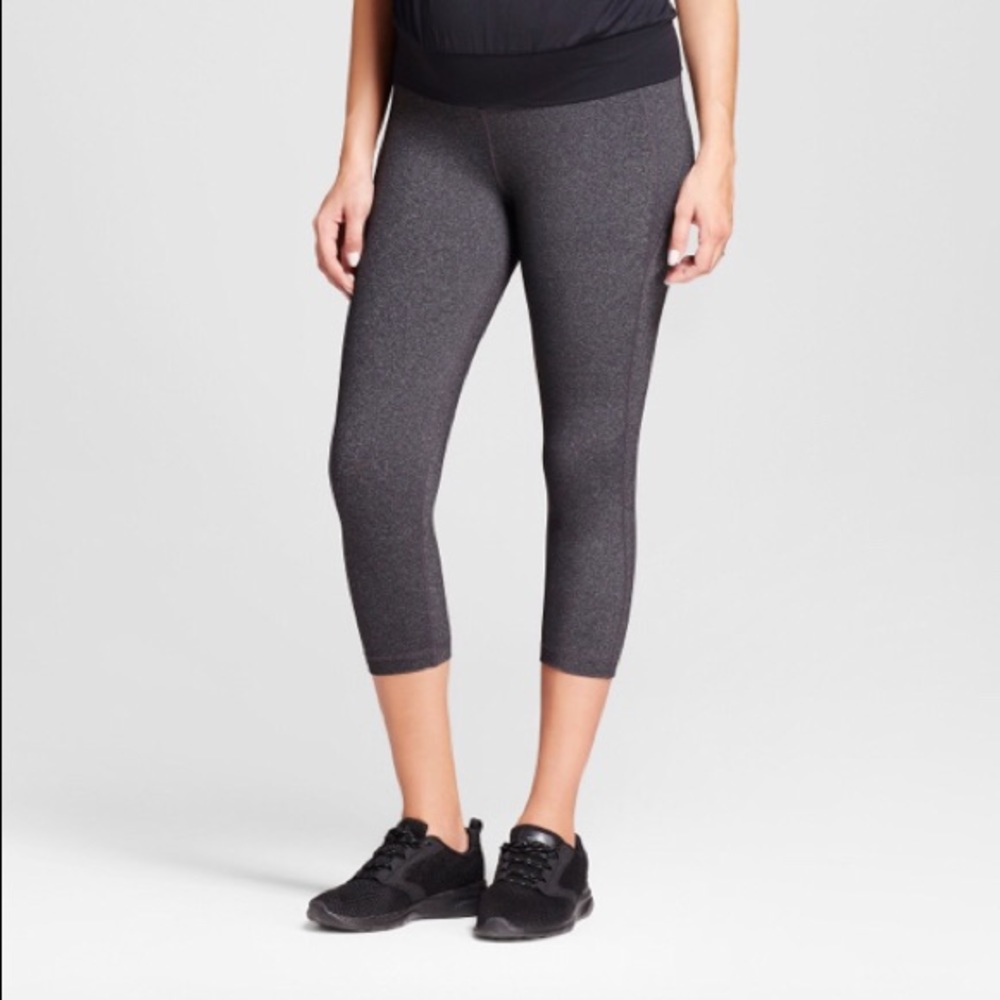 Maternity Crossover Panel Active Capri